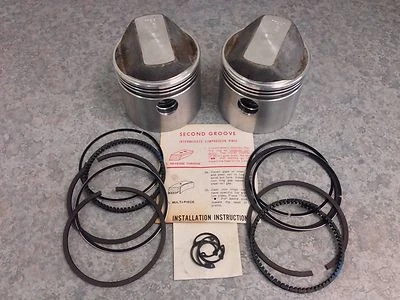¡NUEVO! ¡NUEVO! Juego de pistones forjados TRW de gran tamaño +.040 Harley-Davidson 1000cc Sportster Foto 1 de 2