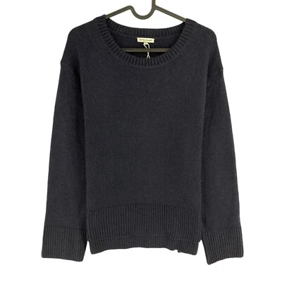 TOM TAILOR Femme Bleu Marine Tricot Pull Col Rond Pull Taille M - Photo 1/4
