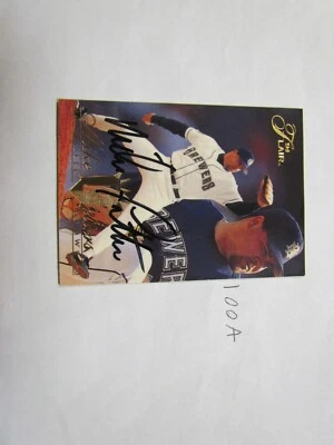 1994 Fleer Flair Mike Fetters Autographed Baseball Card - Image 1 of 2