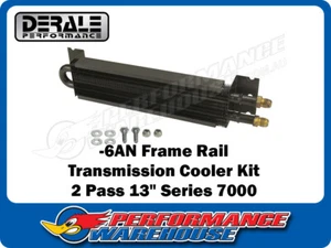 Derale 13" 2 Pass 6AN Copper/Aluminium Frame Rail Transmission Cooler 13223 - Bild 1 von 2