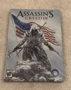 Assassin's Creed III 3 Steelbook Case ONLY *NO GAME* PS3 / Xbox 360 - Picture 1 of 5