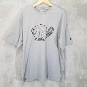 Co Camisa Duluth Trading Para Hombre Grande Gris Enojado Castor Informal - Imagen 1 de 9