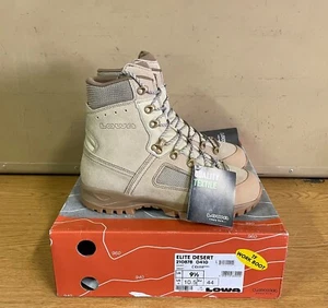 GENUINE ELITE DESERT COMBAT BOOTS BRAND NEW !!!!!! SIZE 9.5 UK - 10.5 US - 44 EU - Picture 1 of 6