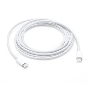 Type C to USB C 3A Fast Charging Cable For Macbook Pro 2M Genuine Thunderbolt - Picture 1 of 3
