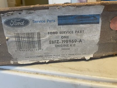 NOS 1988 FORD ESCORT & EXP 4 CYL 1.9L WITH AIR PUMP A/C COMPRESSOR MOUNT KIT - Image 1 of 4