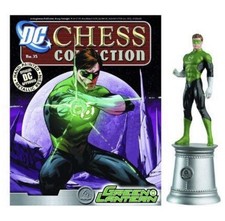 Eaglemoss DC Chess Collection Green Lantern No. 35 White Bishop w/ Magazine NEW