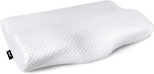 Memory Foam Pillow for Neck Pain Relief, Adjustable Orthopedic Ergonomic Cervica - Picture 1 of 8
