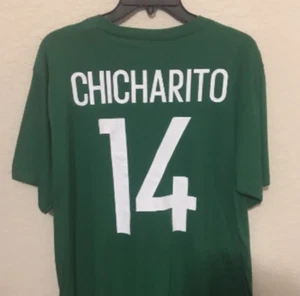 ADIDAS MEXICO NATIONAL TEAM CHICHARITO T SHIRT. NEW WITH TAGS. SIZE M - Picture 1 of 2