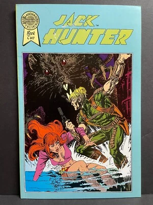 Cómic de Jack Hunter #2 1989 en estado bastante bueno novela gráfica de alto grado Blackthorne Foto 1 de 2