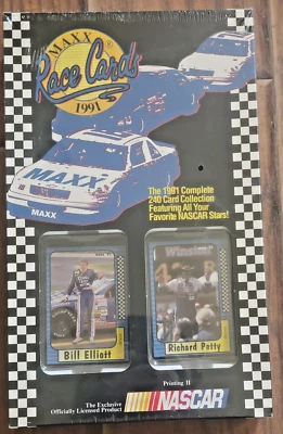 1991 MAXX Race Cards NASCAR Series#2, 240-Cards  Factory Sealed RC#225 - Image 1 of 4