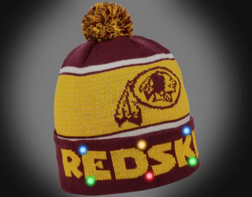 Washington Redskins NFL Big Logo 2018 Light up Beanie