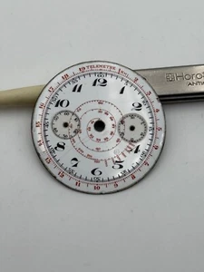 chrono dial quadrante porcelain 34-29,2mm - Picture 1 of 2