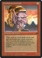MtG x1 Crookshank Kobolds Legends - Magic the Gathering Card - MP