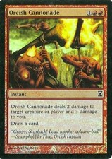 MTG - Time Spiral - Orcish Connonade - 2X - Foil - NM