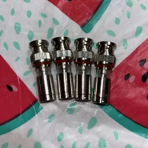 Ideal 92-704 InSITE RG-59 BNC Compression Connector - 4/Pack - Picture 1 of 3