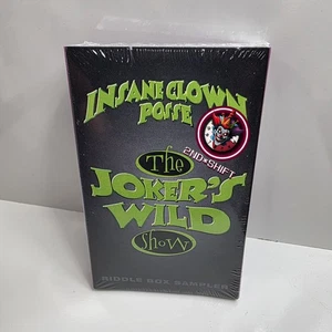 ICP The Jokers Wild Promo Cassette Tape SEALED NEU Riddlebox Sampler Repress  - Bild 1 von 2