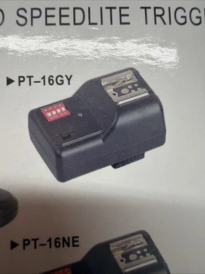 Neewer FM radio trigger digital Speedlite trigger PT-16GY #B27 - Image 1 of 4