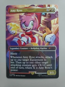 MTG Amy Rose Secret Lair Drop Sonic Borderless Mythic - Bild 1 von 1