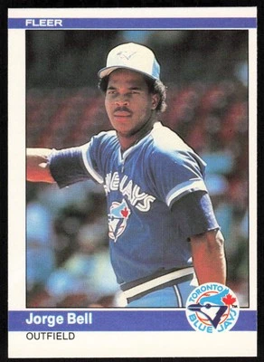 1984 Fleer #148 Jorge Bell   - FREE SHIPPING - Image 1 of 2