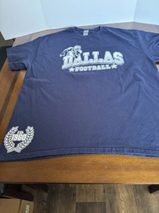T-shirt Dallas Cowboys Football Gildan XL manica corta multicolore usata - Foto 1 di 12