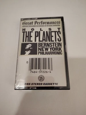 Holst: The Sorcerer's Apprentice Bernstein/New York Philharmonic (Cassette) New - Image 1 of 4