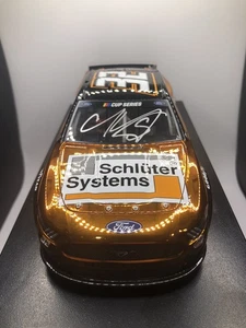 Autografo Corey LaJoie #32 Schluter Systems, Mustang 2020, colore cromato 1/24 - Foto 1 di 20