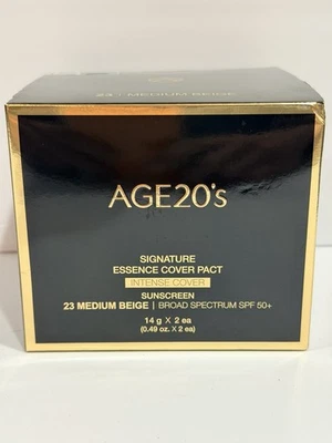 Age20's Signature Essence Cover Pact 23 Medium Beige SPF 50+. Exp 07/2027 Sealed - Image 1 of 4