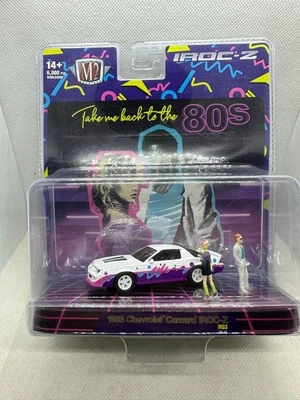 M2 Machines 1985 Chevy Camaro IROC-Z Take Me Back 80s Diaroma 1:64 - Image 1 of 4