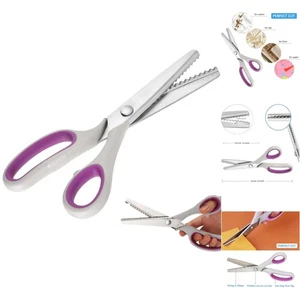 Zickzackschere,Fabric Scissors,Zickzack Stoffschere,Stoffschere Zickzackscher... - Bild 1 von 2