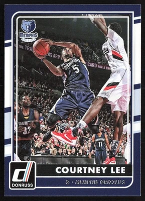 Donruss Base Courtney Lee Memphis Grizzlies #193 2015-16 Foto 1 de 2