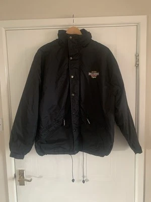 Bulmers Cider Unisex Jacket Hood Pockets Full Zip Buttoned Puff Padded Medium - Image 1 of 4