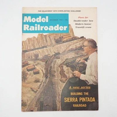 Model Railroader Magazine December 1965 - Image 1 of 2