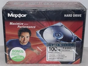 Maxtor L01P100 Ultra Series 100GB 8MB Cache 7200 RPM Internal Hard Drive - NEW - Picture 1 of 6