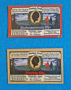 06 329 Notgeld Kurverwaltung Schierke i.H. 50 Pfg., 1.4.1921 - Picture 1 of 2