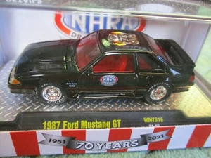 M2 Machines NHRA 1987 Ford Mustang GT - Picture 1 of 7