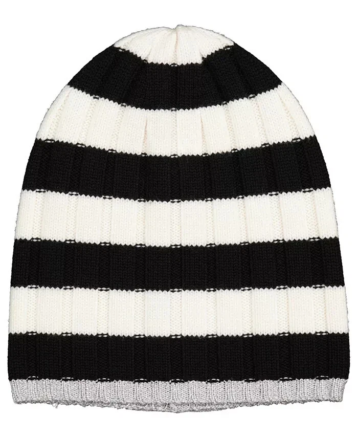 Женская шапочка Kate Spade New York в двухцветные полоски - Изображение 1 из 4