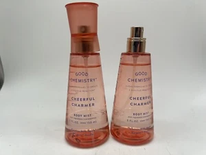 (2) Good Chemistry Body Mist Perfume Cheerful Charmer coconut apple vanilla 5oz - Picture 1 of 2