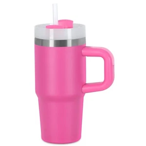 14 Oz Tumbler with Handle and Straw for Kids, Stainless Steel Vacuu... Fast Ship - Picture 1 of 7