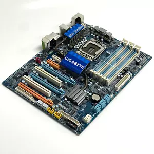 GIGABYTE Rev 1.0 ATX Intel Socket LGA1366 X58 Chipset Motherboard GA-EX58-UD4P - Picture 1 of 21