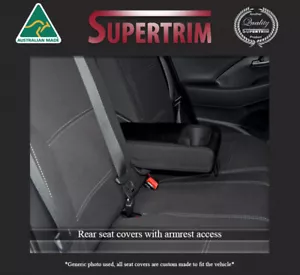Funda de asiento trasera AR se adapta a Toyota Landcruiser serie 80 90-98 neopreno premium - Imagen 1 de 8