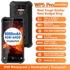 OUKITEL WP5 Pro 4GB 64GB 3MP Triple Cameras Face/Fingerprint ID IP68 Waterproof