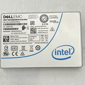 Dell P4510 09H31J 2TB 2.5" NVMe/PCIe SSD Grade A SSDPE2KX020T8T - Picture 1 of 2