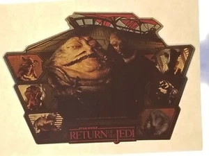 VTG Iron On T-Shirt Heat Transfer: STAR WARS RETURN OF THE JEDI Jabba the Hutt - Picture 1 of 3