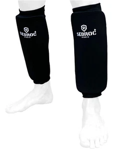 Sedroc Shin Guards Protective Leg Sleeves Kid Youth Adult Karate MMA Sparring - Picture 1 of 3