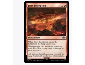 Feurige Inschrift 0126 MTG Der Herr der Ringe: Regular - Bild 1 von 1