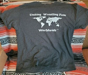 Uniting Wrestling Fans Worldwide T-Shirts, AEW WWE WCW USWA NWA ROH Neu mit Etikett - Bild 1 von 1
