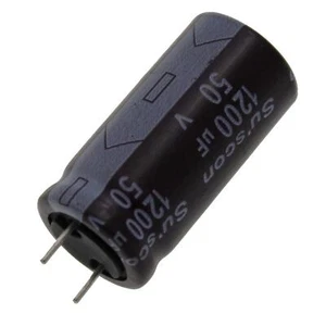 10x Elko Kondensator Radial 1200µF 50V 85°C 16x32mm HF050M122J32CAR 1200uF - Picture 1 of 1