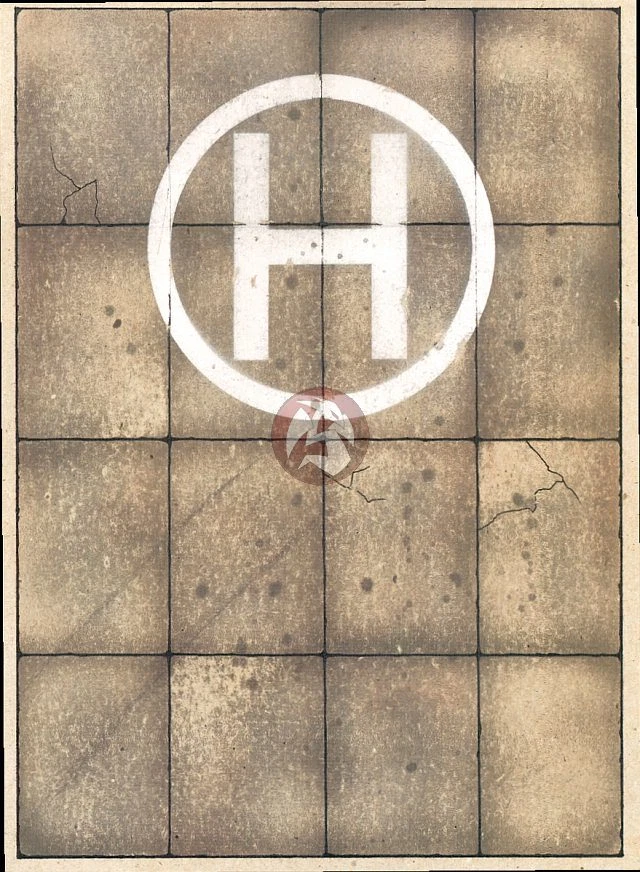 Verlinden 1/72 Helicopter Carton Airfield Tarmac Section (29.5x21cm) [Print] 35 - Image 1 of 1