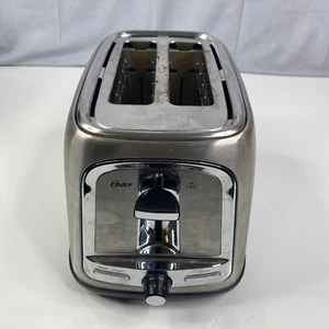 Oster 2-Slice Advanced Toast Technology Stainless Steel TSSTTRJB29S - WORKS - Picture 1 of 12