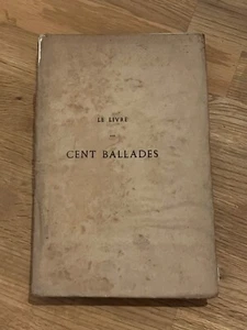 Le Livre des cent Ballades 1863 (2) - Picture 1 of 7